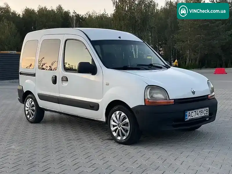 Renault Kangoo 2002, фото з оголошення 2 з 10, VIN VF1FC0NAF27891753
