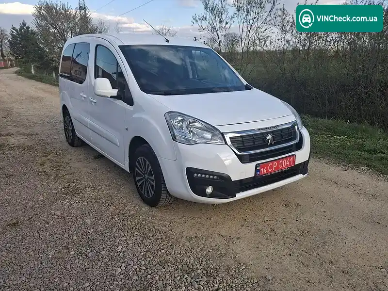 Peugeot Partner 2018, фото з оголошення 1 з 21, VIN VF37JBHY6JJ537464