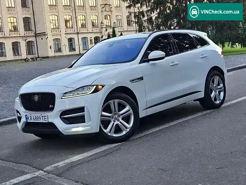 Jaguar F-Pace 2017, фото з оголошення 2 з 20, VIN SADCL2EV3JA240843