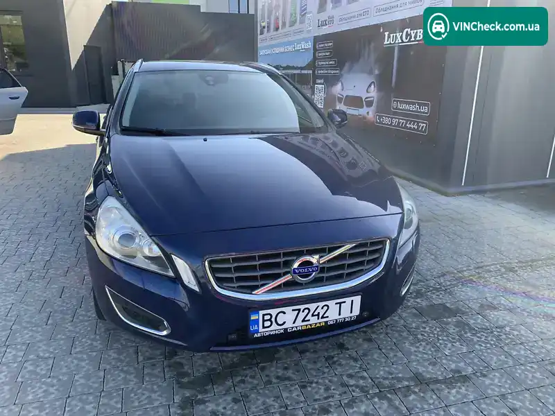 Volvo V60 2011, фото з оголошення 2 з 20, VIN YV1FW88A1C1061572
