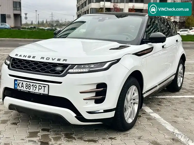 Land Rover Range Rover Evoque 2019, фото з оголошення 1 з 20, VIN SALZA2BN9LH020903