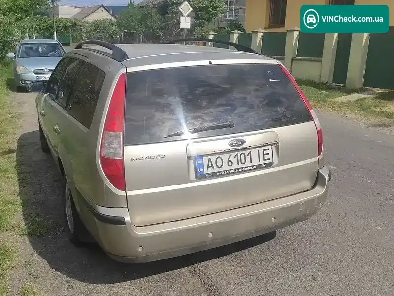 Ford Mondeo 2003, фото з оголошення 1 з 4, VIN WF0WXXGBBW3Y02034