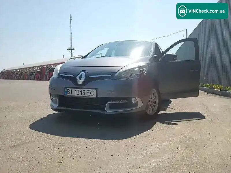 Renault Scenic 2015, фото з оголошення 1 з 15, VIN VF1JZ490J53937957