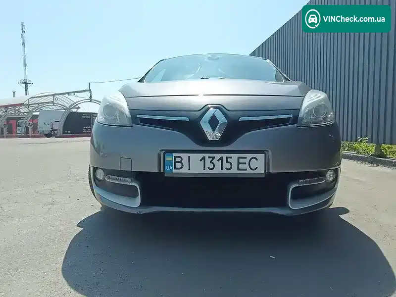Renault Scenic 2015, фото з оголошення 2 з 15, VIN VF1JZ490J53937957