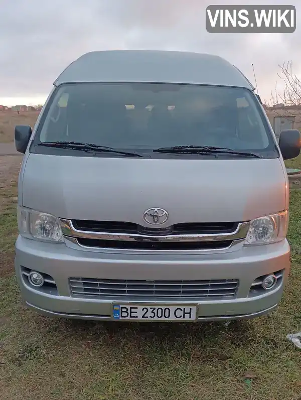 Toyota Hiace 2008, фото з оголошення 1 з 12, VIN JTFSX23P206042621