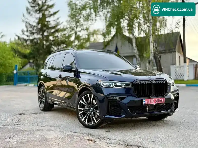 BMW X7 2022, фото з оголошення 1 з 21, VIN 5UXCW2C08N9M07925