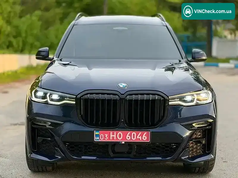 BMW X7 2022, фото з оголошення 2 з 21, VIN 5UXCW2C08N9M07925