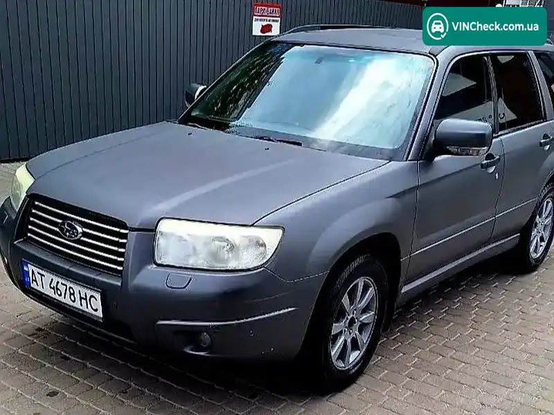 Subaru Forester 2007, фото з оголошення 1 з 8, VIN JF1SG5LE58G139997