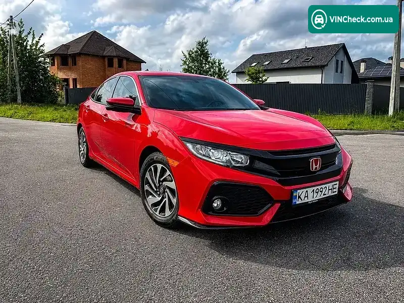 Honda Civic 2017, фото з оголошення 2 з 13, VIN 2HGFC2F77HH521601