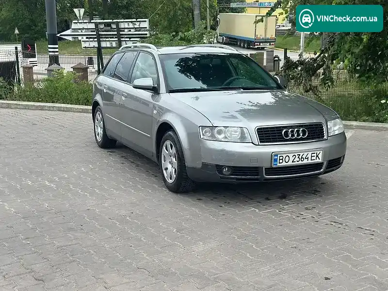Audi A4 2002, фото з оголошення 2 з 20, VIN WAUZZZ8E73A207434
