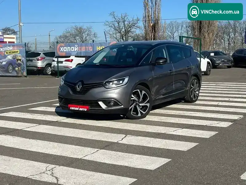 Renault Scenic 2019, фото з оголошення 1 з 21, VIN VF1RFA00X63312196