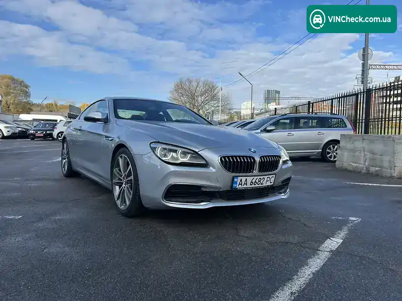 BMW 6 Series 2016, фото з оголошення 1 з 21, VIN WBA6H11040D932618