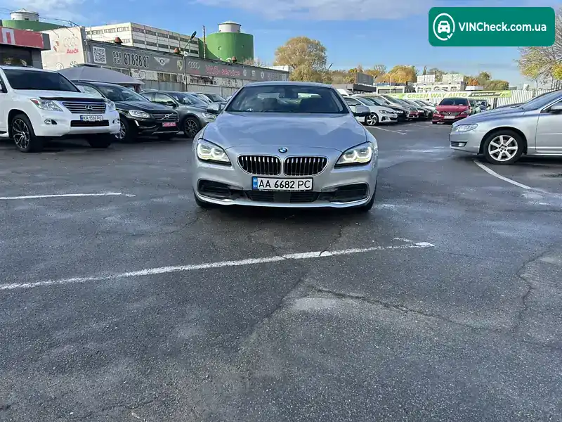 BMW 6 Series 2016, фото з оголошення 2 з 21, VIN WBA6H11040D932618