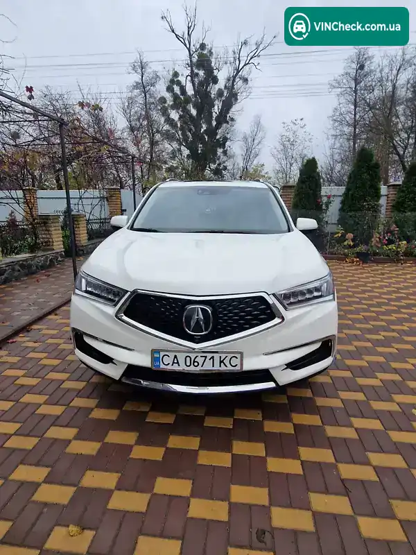 Acura MDX 2017, фото з оголошення 1 з 16, VIN 5FRYD4H86HB039521