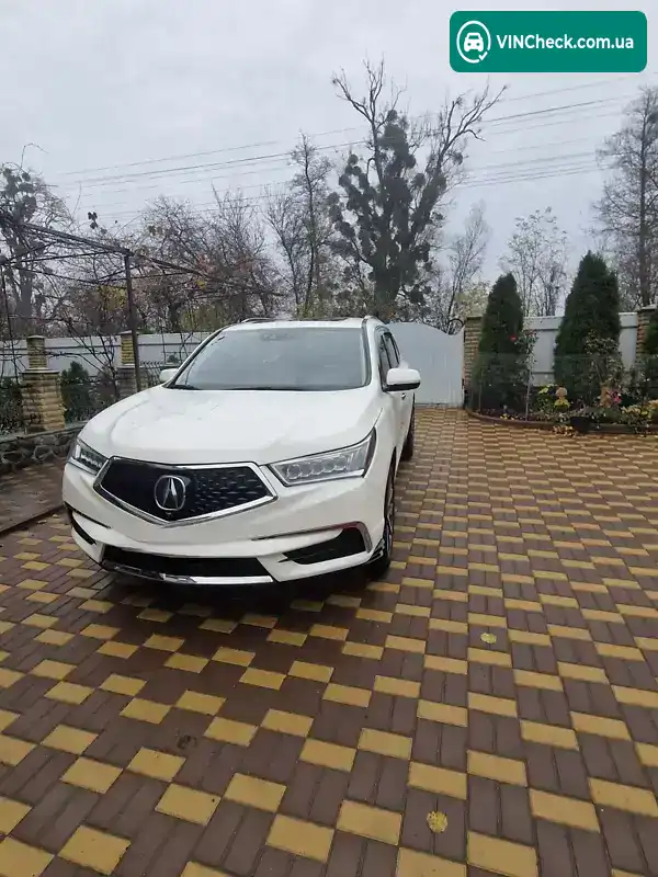 Acura MDX 2017, фото з оголошення 2 з 16, VIN 5FRYD4H86HB039521