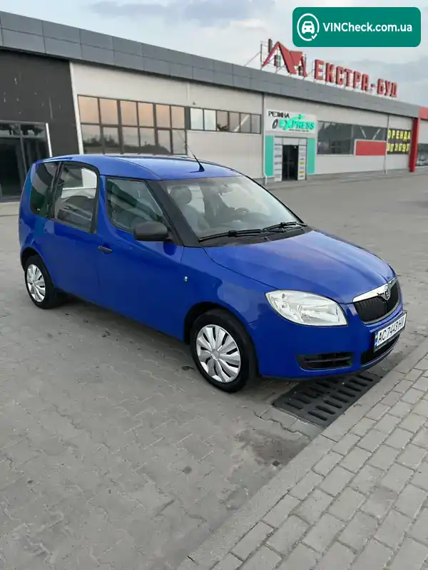 Skoda Roomster 2008, фото з оголошення 2 з 20, VIN TMBUHB5J985067136