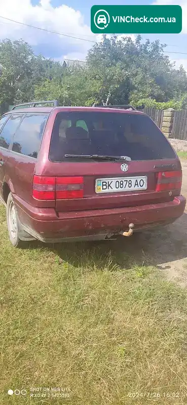 Volkswagen Passat 1996, фото з оголошення 2 з 5, VIN WVWZZZ3AZTE011996