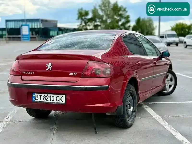 Peugeot 407 2007, фото з оголошення 2 з 20, VIN VF36DRFJF21541902
