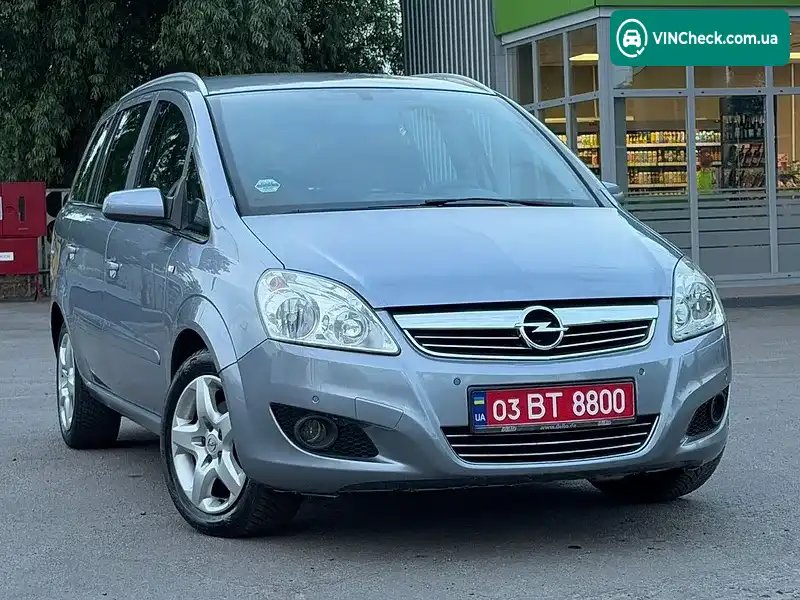Opel Zafira 2008, фото з оголошення 1 з 20, VIN W0L0AHM758G205421