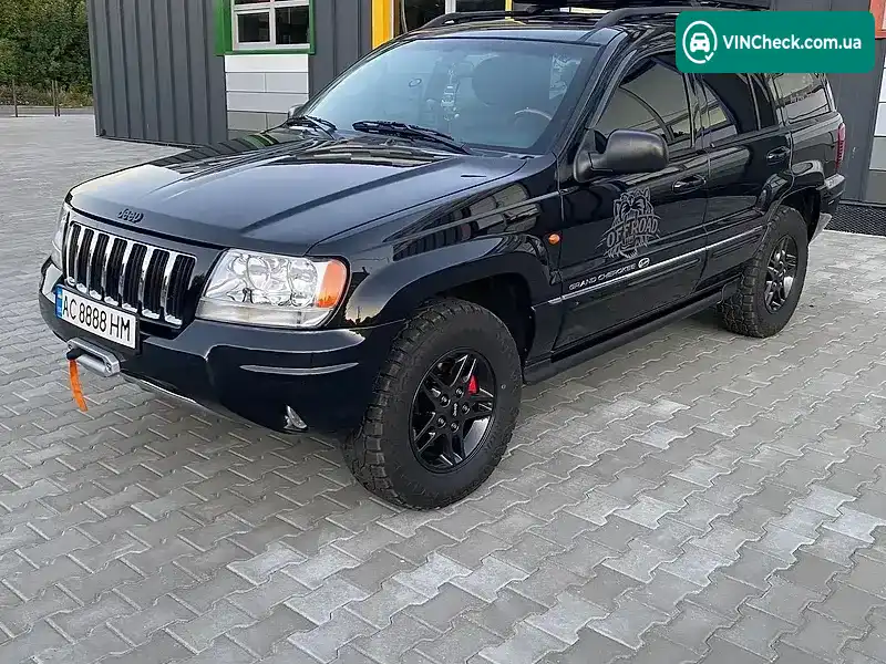 Jeep Grand Cherokee 2004, фото з оголошення 2 з 20, VIN 1J8G2E8A84Y160260