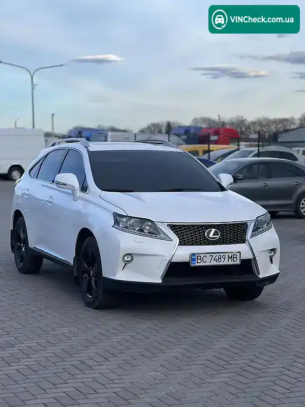 Lexus RX 2013, фото з оголошення 1 з 13, VIN 2T2BK1BA2EC238391
