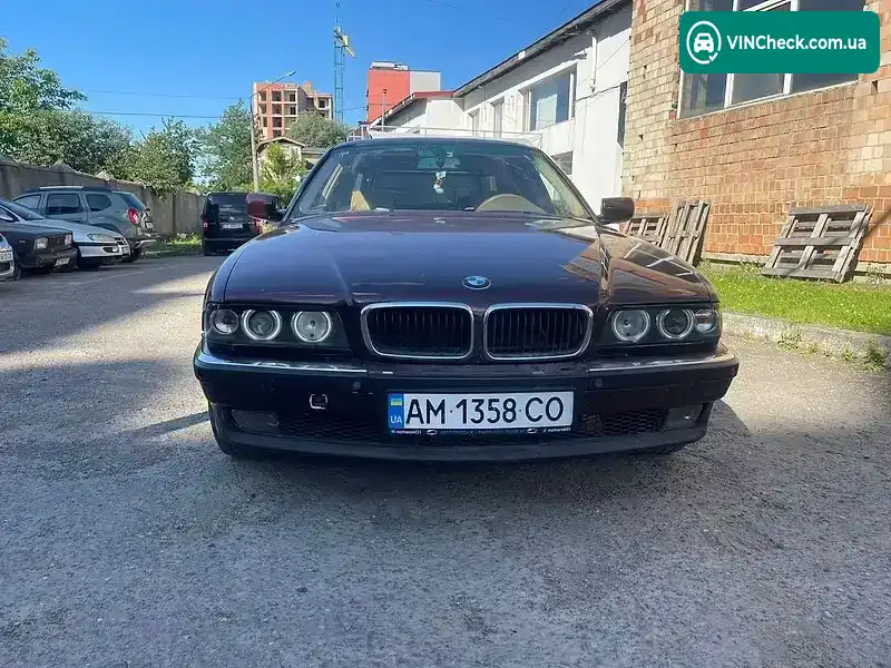 BMW 7 Series 1996, фото з оголошення 1 з 19, VIN WBAGF21080DF74930