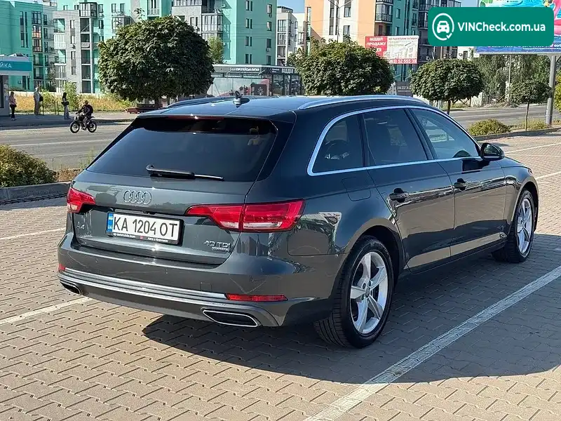 Audi A4 2019, фото з оголошення 2 з 20, VIN WAUZZZF47KA079169