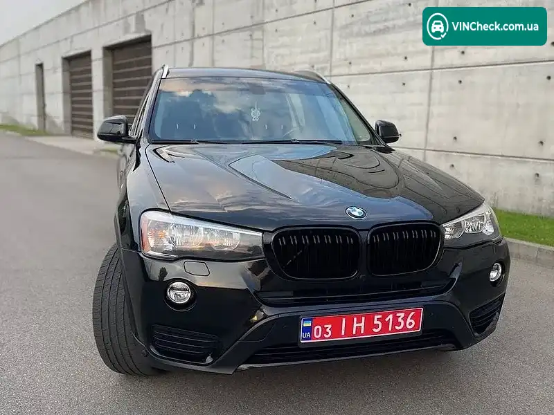 BMW X3 2014, фото з оголошення 2 з 20, VIN 5UXWX9C53F0D45101