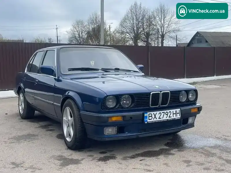 BMW 3 Series 1985, фото з оголошення 2 з 12, VIN WBAAC710301586204