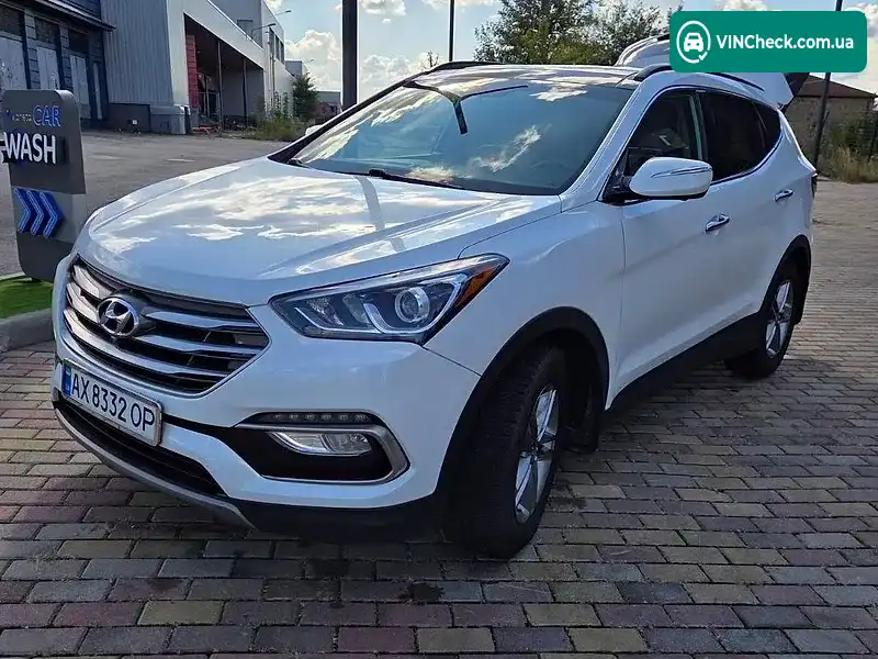 Hyundai Santa FE 2016, фото з оголошення 1 з 12, VIN 5XYZUDLB3HG423659