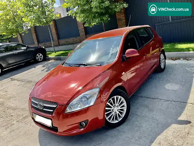 Kia Ceed 2007, фото з оголошення 2 з 20, VIN Y6LFF24337L066458