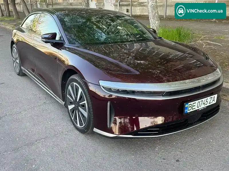 Lucid Air 2023, фото з оголошення 1 з 6, VIN 50EA1PFA0PA006262