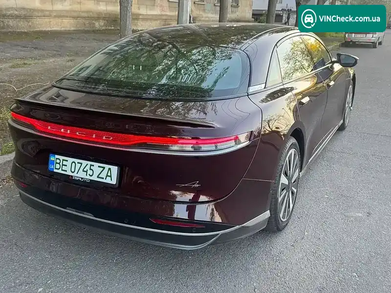 Lucid Air 2023, фото з оголошення 2 з 6, VIN 50EA1PFA0PA006262