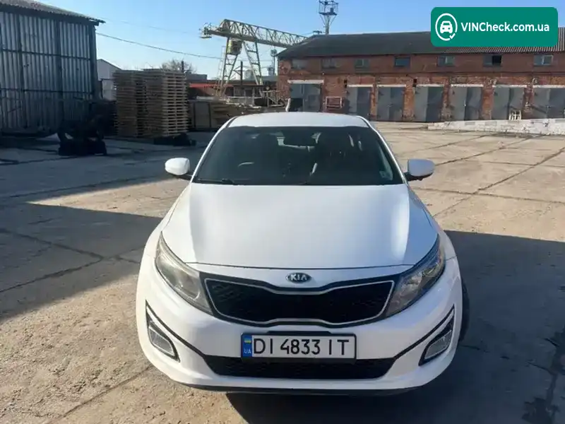 Kia Optima 2014, фото з оголошення 2 з 12, VIN 5XXGM4A78FG364261