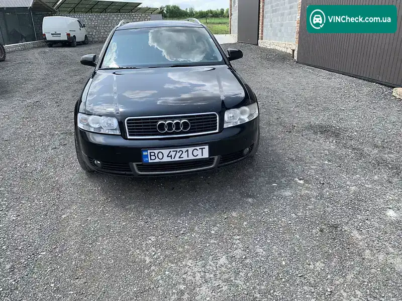Audi A4 2001, фото з оголошення 1 з 14, VIN WAUZZZ8EX2A158812