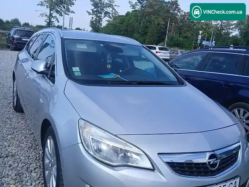 Opel Astra 2012, фото з оголошення 1 з 13, VIN W0LPE8EA9C8057351