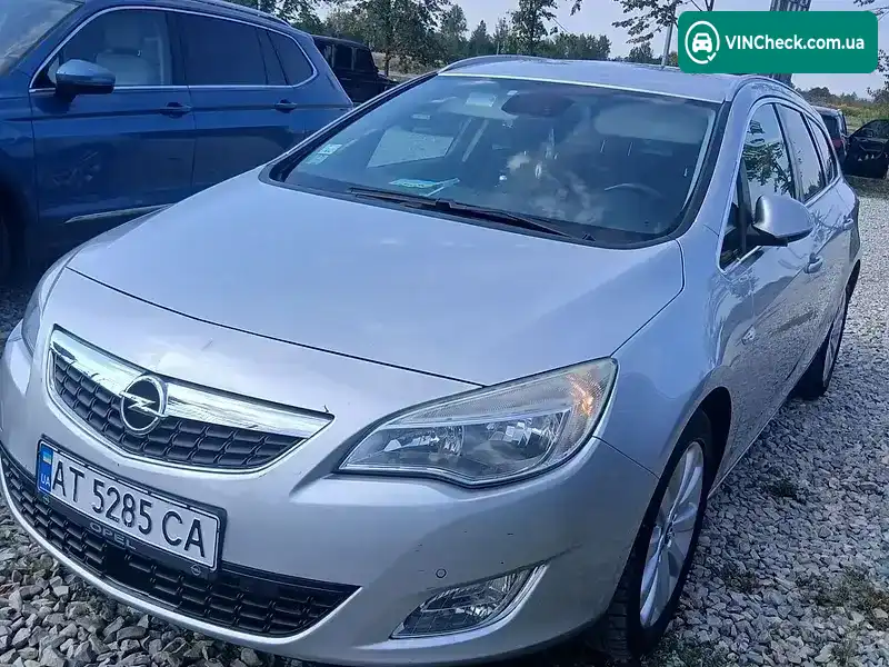 Opel Astra 2012, фото з оголошення 2 з 13, VIN W0LPE8EA9C8057351