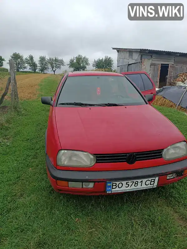 Volkswagen Golf 1993, фото з оголошення 1 з 5, VIN WVWZZZ1HZPW401399