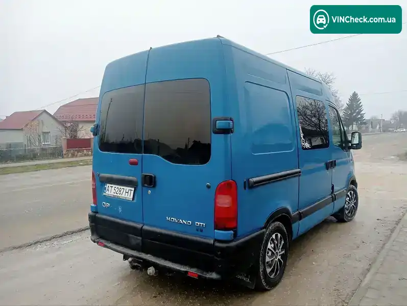 Opel Movano 2000, фото з оголошення 1 з 5, VIN VN1F9BCE523419517