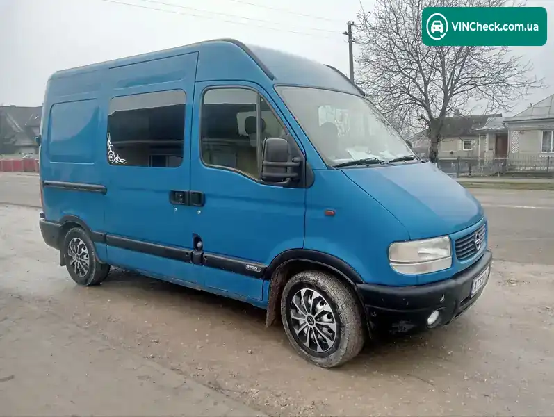Opel Movano 2000, фото з оголошення 2 з 5, VIN VN1F9BCE523419517