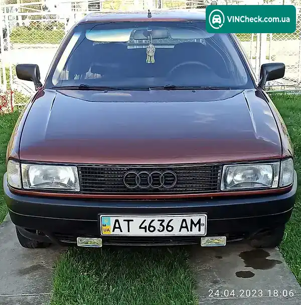 Audi 80 1991, фото з оголошення 1 з 12, VIN WAUZZZ8AZMA024278