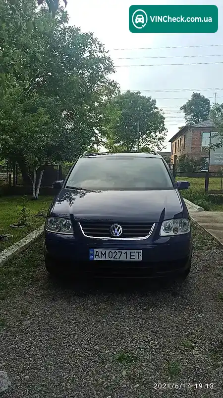 Volkswagen Touran 2006, фото з оголошення 1 з 10, VIN WVGZZZ1TZ6W202867