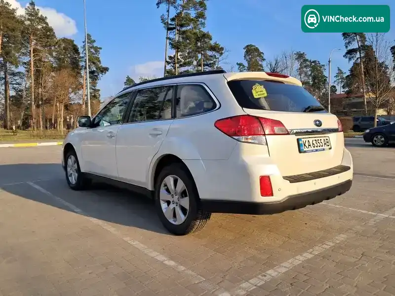 Subaru Outback 2011, фото з оголошення 2 з 20, VIN JF1BR9L95BG076034