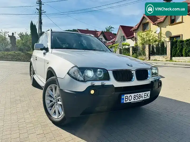 BMW X3 2006, фото з оголошення 1 з 20, VIN WBAPB11070WE49170