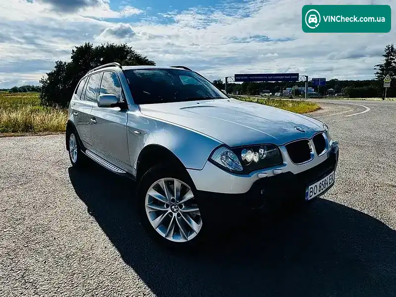 BMW X3 2006, фото з оголошення 2 з 20, VIN WBAPB11070WE49170