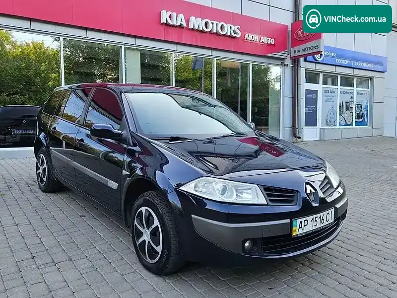 Renault Megane 2006, фото з оголошення 2 з 8, VIN VF1KM1B0H36775150