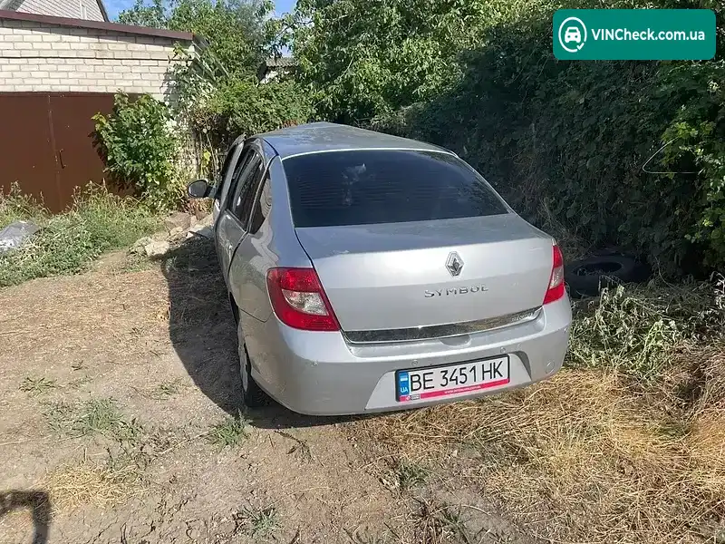 Renault Symbol 2010, фото з оголошення 1 з 8, VIN VF1LBNP0543704177