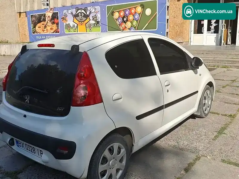 Peugeot 107 2011, фото з оголошення 2 з 7, VIN VF3PNCFB488577705