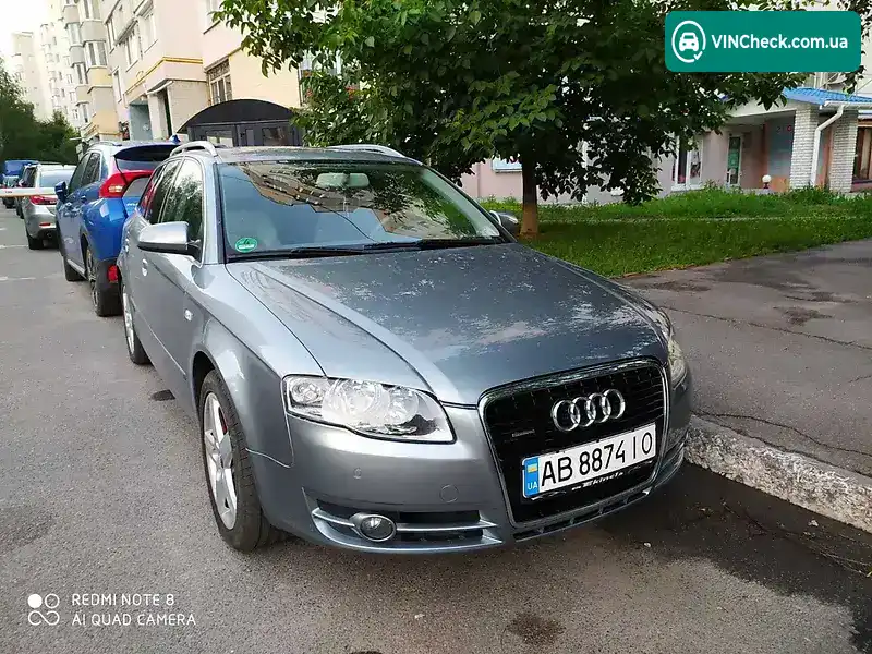 Audi A4 2007, фото з оголошення 1 з 16, VIN WAUZZZ8E87A226645