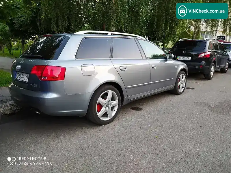 Audi A4 2007, фото з оголошення 2 з 16, VIN WAUZZZ8E87A226645